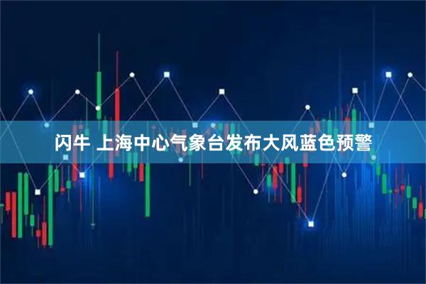 闪牛 上海中心气象台发布大风蓝色预警