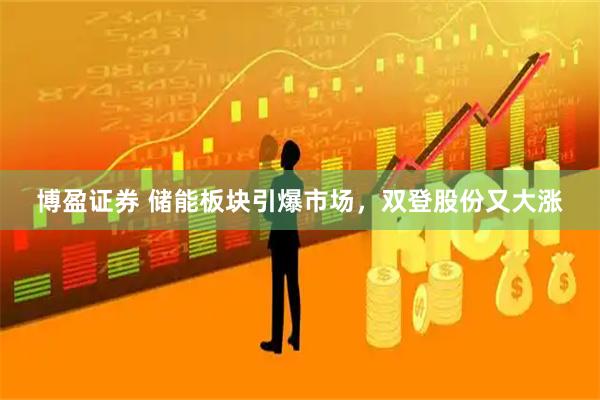 博盈证券 储能板块引爆市场，双登股份又大涨